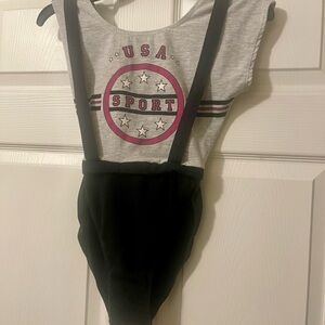 Barbie aerobics costume Leotard